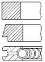 Piston Ring Kit FAI AutoParts PR33-000