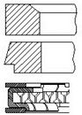 Piston Ring Kit FAI AutoParts PR44-000