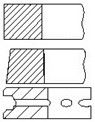 Piston Ring Kit FAI AutoParts PR48-000