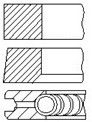 Piston Ring Kit FAI AutoParts PR56-000