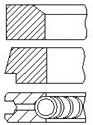 Piston Ring Kit FAI AutoParts PR68-000