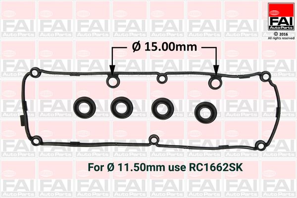 FAI AutoParts RC1663SK Gasket, cylinder head cover