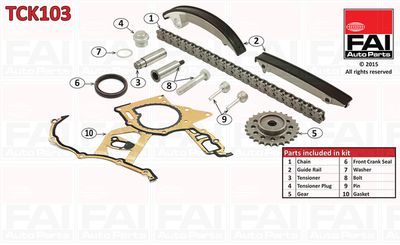 Timing Chain Kit FAI AutoParts TCK103