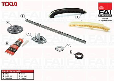 Timing Chain Kit FAI AutoParts TCK10