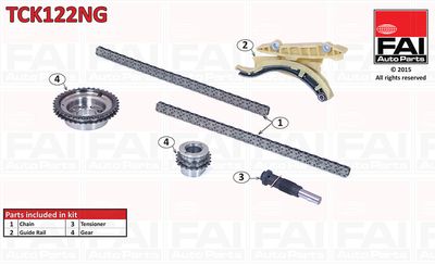 Timing Chain Kit FAI AutoParts TCK122NG