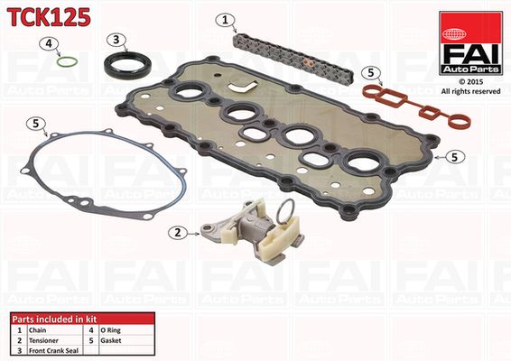 FAI AutoParts TCK125 Timing Chain Kit