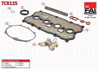 Timing Chain Kit FAI AutoParts TCK125