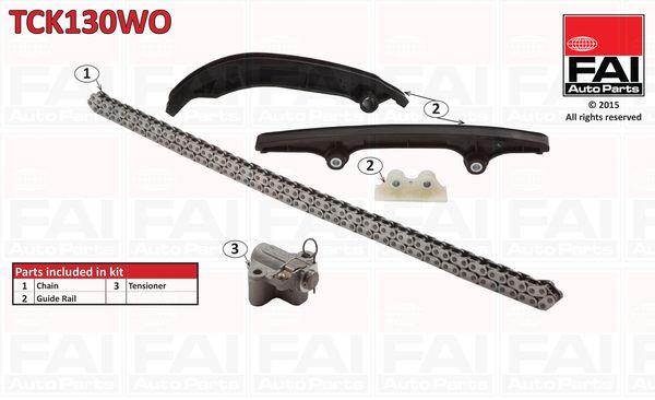 FAI AutoParts TCK130WO Timing Chain Kit