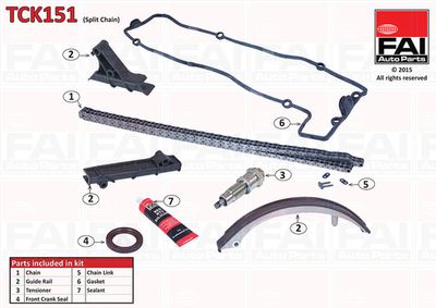 Timing Chain Kit FAI AutoParts TCK151