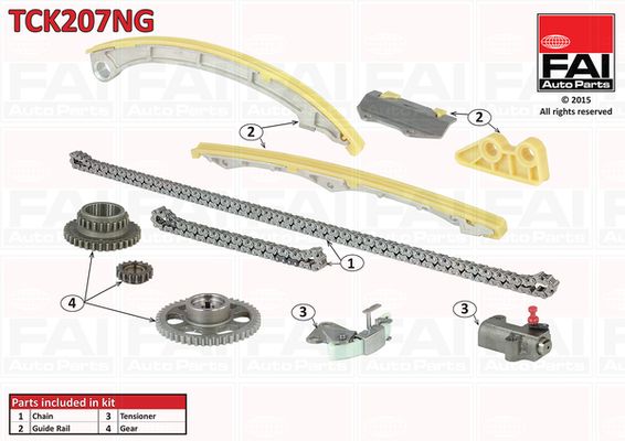 FAI AutoParts TCK207NG Timing Chain Kit