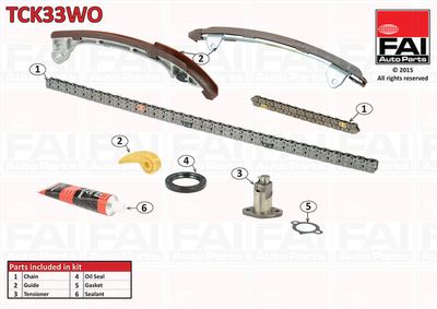 Timing Chain Kit FAI AutoParts TCK33WO