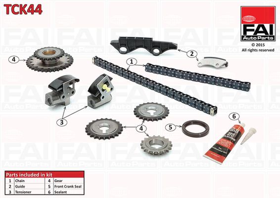 FAI AutoParts TCK44 Timing Chain Kit