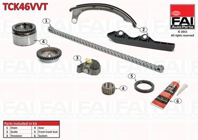 Timing Chain Kit FAI AutoParts TCK46VVT