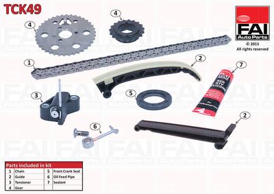 Timing Chain Kit FAI AutoParts TCK49