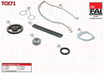 Timing Chain Kit FAI AutoParts TCK71