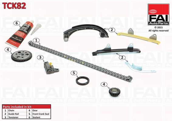 FAI AutoParts TCK82 Timing Chain Kit