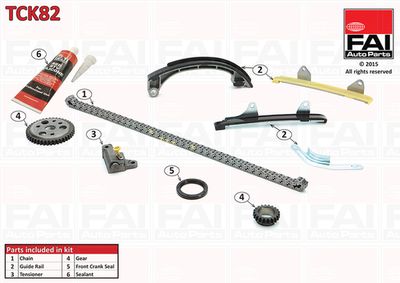 Timing Chain Kit FAI AutoParts TCK82