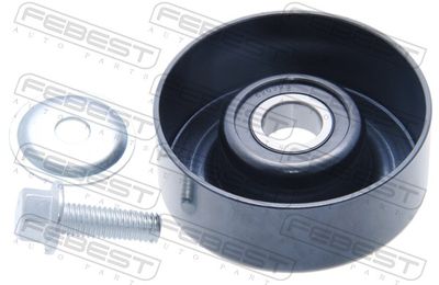 Tensioner Pulley, V-ribbed belt FEBEST 0287-J32