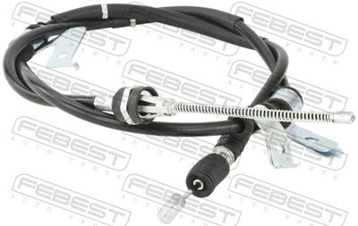 Cable Pull, parking brake FEBEST 07100-SN413RH