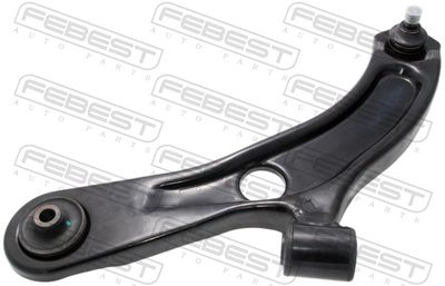 Control/Trailing Arm, wheel suspension FEBEST 0724-RSLH