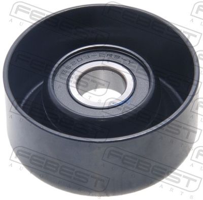 Tensioner Pulley, V-ribbed belt FEBEST 1087-CAP