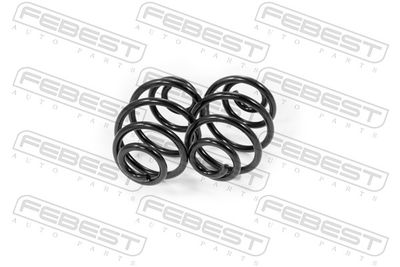 Suspension Set, springs FEBEST 1108-002R-KIT