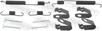 Accessory Kit, parking brake shoes FEBEST 1204-SOLR-KIT