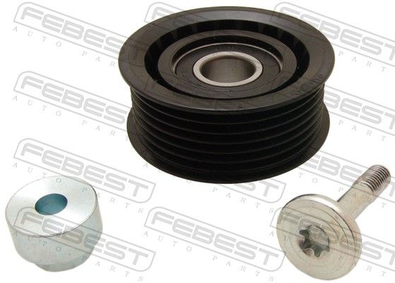 FEBEST 1488-001 Deflection/Guide Pulley, V-ribbed belt