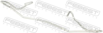 Spring, disc brake pad FEBEST 1603-001