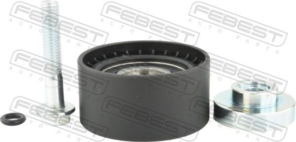 FEBEST 1988-N47D20 Deflection/Guide Pulley, V-ribbed belt