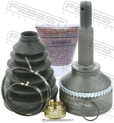 Joint Kit, drive shaft FEBEST 2110-TT9A48