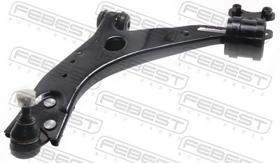 Control/Trailing Arm, wheel suspension FEBEST 2124-CB4LH