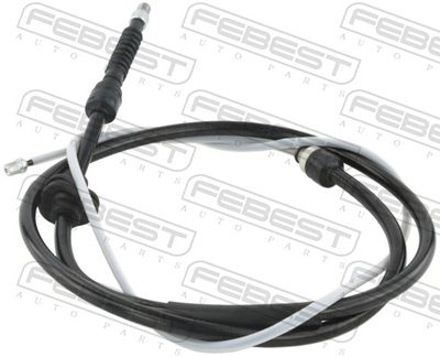 Cable Pull, parking brake FEBEST 24100-MEG