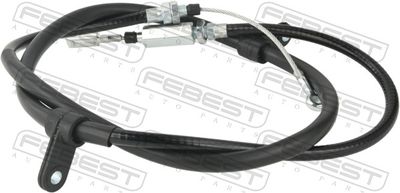 Cable Pull, parking brake FEBEST 25100-BOXIII