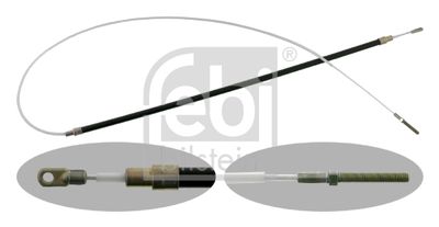 Cable Pull, parking brake FEBI BILSTEIN 01751