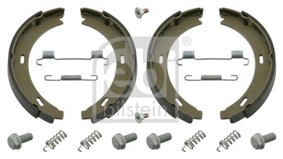 Brake Shoe Set, parking brake FEBI BILSTEIN 02100