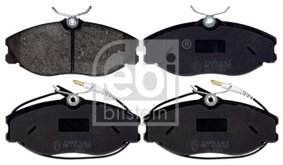 Brake Pad Set, disc brake FEBI BILSTEIN 116166