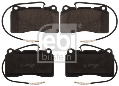 Brake Pad Set, disc brake FEBI BILSTEIN 116167