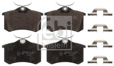 Brake Pad Set, disc brake FEBI BILSTEIN 116216