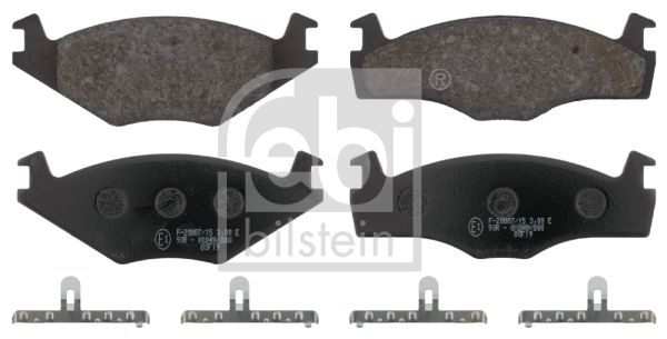 FEBI BILSTEIN 16076 Brake Pad Set, disc brake