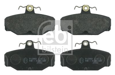 Brake Pad Set, disc brake FEBI BILSTEIN 16169