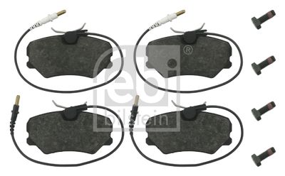 Brake Pad Set, disc brake FEBI BILSTEIN 16258