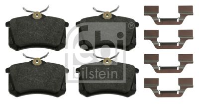 Brake Pad Set, disc brake FEBI BILSTEIN 16406