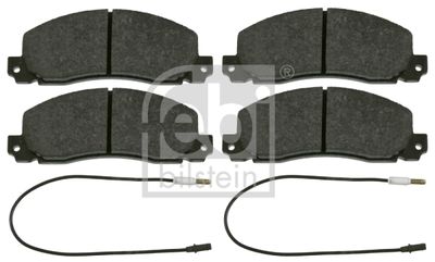 Brake Pad Set, disc brake FEBI BILSTEIN 16443