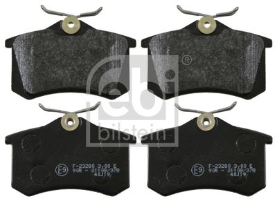 Brake Pad Set, disc brake FEBI BILSTEIN 16457