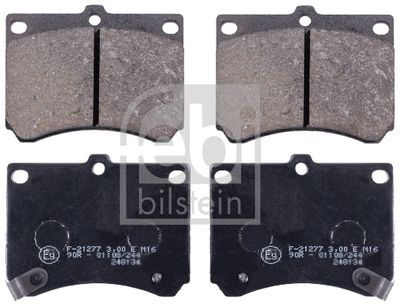 Brake Pad Set, disc brake FEBI BILSTEIN 16499