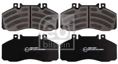 Brake Pad Set, disc brake FEBI BILSTEIN 16566