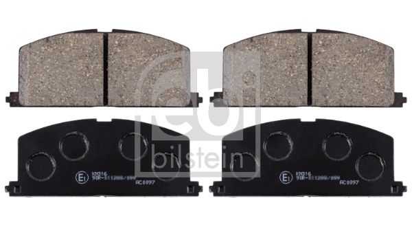 FEBI BILSTEIN 16581 Brake Pad Set, disc brake