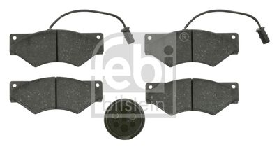 Brake Pad Set, disc brake FEBI BILSTEIN 16600