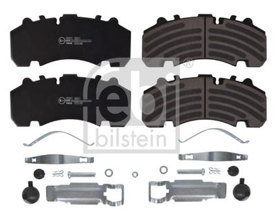 Brake Pad Set, disc brake FEBI BILSTEIN 16606